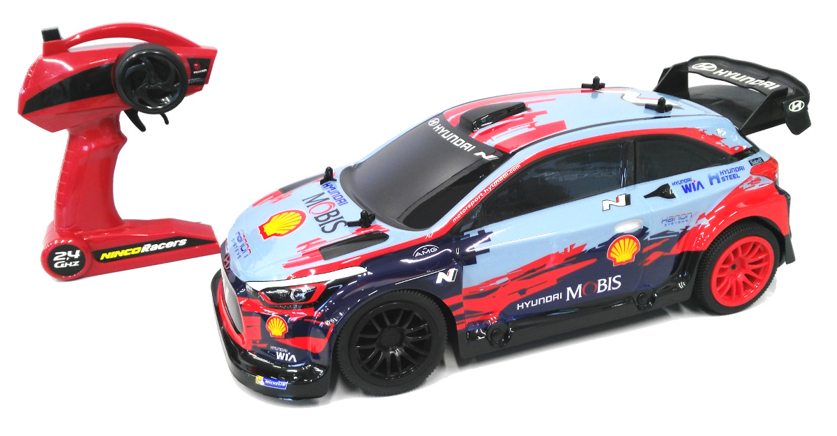 NINCORACERS Hyundai i20 Coupe WRC 1:10 2.4GHz RTR