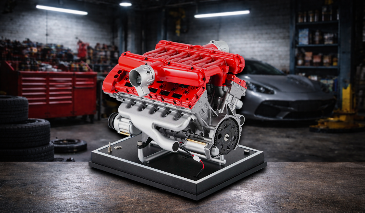 Teching motor V12