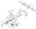 Losi TEN-SCTE 4WD Short Course Rolling Chassis ARR | Część tylna