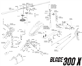 Blade 300 X | Podwozie
