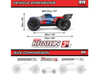 Arrma Mini Kraton 3S DSC BLX 1:16 4WD RTR