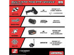 Arrma Vorteks Mega 550 2WD 1:10 RTR Basic niebieski