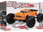 Arrma Outcast ST 6S BLX 1:8 4WD pomarańczowy