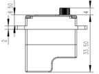 Chaservo HV95 HV 11.5 kg·cm 0.12sec/60° MG