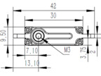 Chaservo HV95H HV 11.5 kg·cm 0.12sec/60° MG