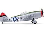 E-flite Micro P-47 Thunderbolt 0.625m BNF Basic AS3X+ SAFE Select