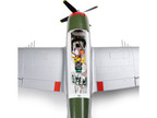 E-flite Micro P-47 Thunderbolt 0.625m BNF Basic AS3X+ SAFE Select