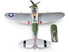 E-flite Micro P-47 Thunderbolt 0.625m BNF Basic AS3X+ SAFE Select