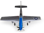 E-flite P-51D Mustang 1.2m SAFE Select BNF Basic