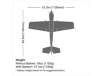 E-flite Sportix 1.1m PNP