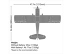 E-flite Super Decathlon 1,2 m BNF Basic AS3X+ SAFE Select