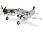 P-51D Mustang 1.2m SAFE Select BNF Basic