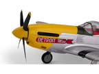 E-flite UMX P-51D Mustang “Detroit Miss” AS3X Safe Select BNF Basic