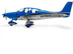 E-flite Cirrus SR22T 0.73m AS3X SAFE Select BNF Basic