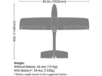 Hobbyzone AeroScout S 2 1,1m SAFE BNF Basic