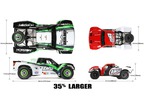 Losi Super Baja Rey Desert Truck 1:6 4WD BL RTR czarny