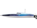 Proboat Sonicwake 36" Self-Right Deep-V BL RTR biała