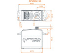 Spektrum serwo A6190 8.3kg.cm 0.13s/60° MG HV