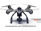 Yuneec Typhoon Q500 CGO3 ST10+ RTF, T-walizka, Steady Grip