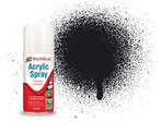 Humbrol spray akryl #21 czarny błyszczący 150ml