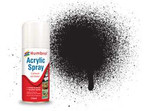Humbrol spray akryl #33 czarny matowy 150ml