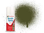 Humbrol spray akryl #155 oliwkowy szary matowy 150ml
