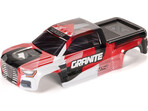 Arrma karoseria bezspinkowa czerwona: Granite