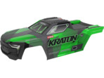 Arrma karoseria czarna/zielona: Mini Kraton