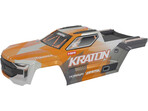 Arrma karoseria biała/pomarańczowa: Mini Kraton