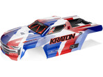 Arrma karoseria niebieska/czerwona: Kraton 6S BLX V6
