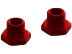 Arrma piasta koła Hex 17mm 14.6mm aluminium, czerwony (2)