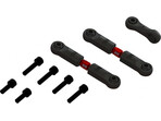 Arrma drążki kierownicze B regulowane, aluminium (2): Grom