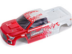Arrma karoseria czerwona/biała: Granite 4X4 BLX
