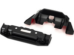 Arrma splitter, dyfuzor czarny/czerwony: Felony 6S BLX