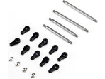 Axial napinacze 30 mm i 35,5 mm proste, stalowe: SCX30