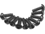 Axial AXA434  Śruba BH M3x8mm czarna (10)