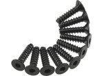 Axial AXA466  Śruba FH M3x12mm czarna (10)
