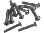 Axial AXA0437 Śruba BH M3x15mm czarna (10)