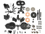 AX31439B Axial przekładnia kompletna: SCX10