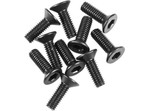 Axial AX31372 Śruba FH M2.6x8mm czarna (10)