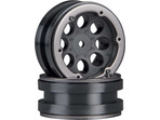 Axial AX8087 Felga 1.9 Beadlock 8-otworów czarna (2)
