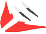 Micro F-27 FPV: Stateczniki pionowe