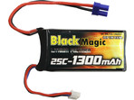 LiPol Black Magic 7.4V 1300mAh 25C EC2