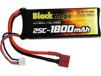 LiPol Black Magic 7.4V 1800mAh 25C Deans