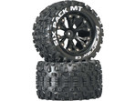 Duratrax Koło z oponą Six Pack MT 2.8 2WD tylne C2 czarne (2)