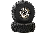 Duratrax koło 1.9" Class 1 Ascend CR C3 chrom (2)