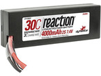 LiPol Reaction Car 7.4V 4000mAh 30C HC Deans