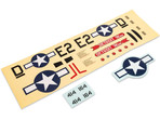 E-flite naklejki: UMX P-51 "Detroit Miss"