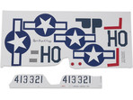E-flite naklejki: P-51D 1.2m
