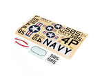 E-flite naklejki Navy: RC-45J 1,5 m